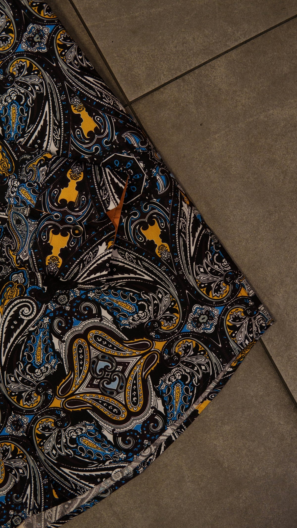 Men’s Printed Long Sleeve Button Up - Gladiator