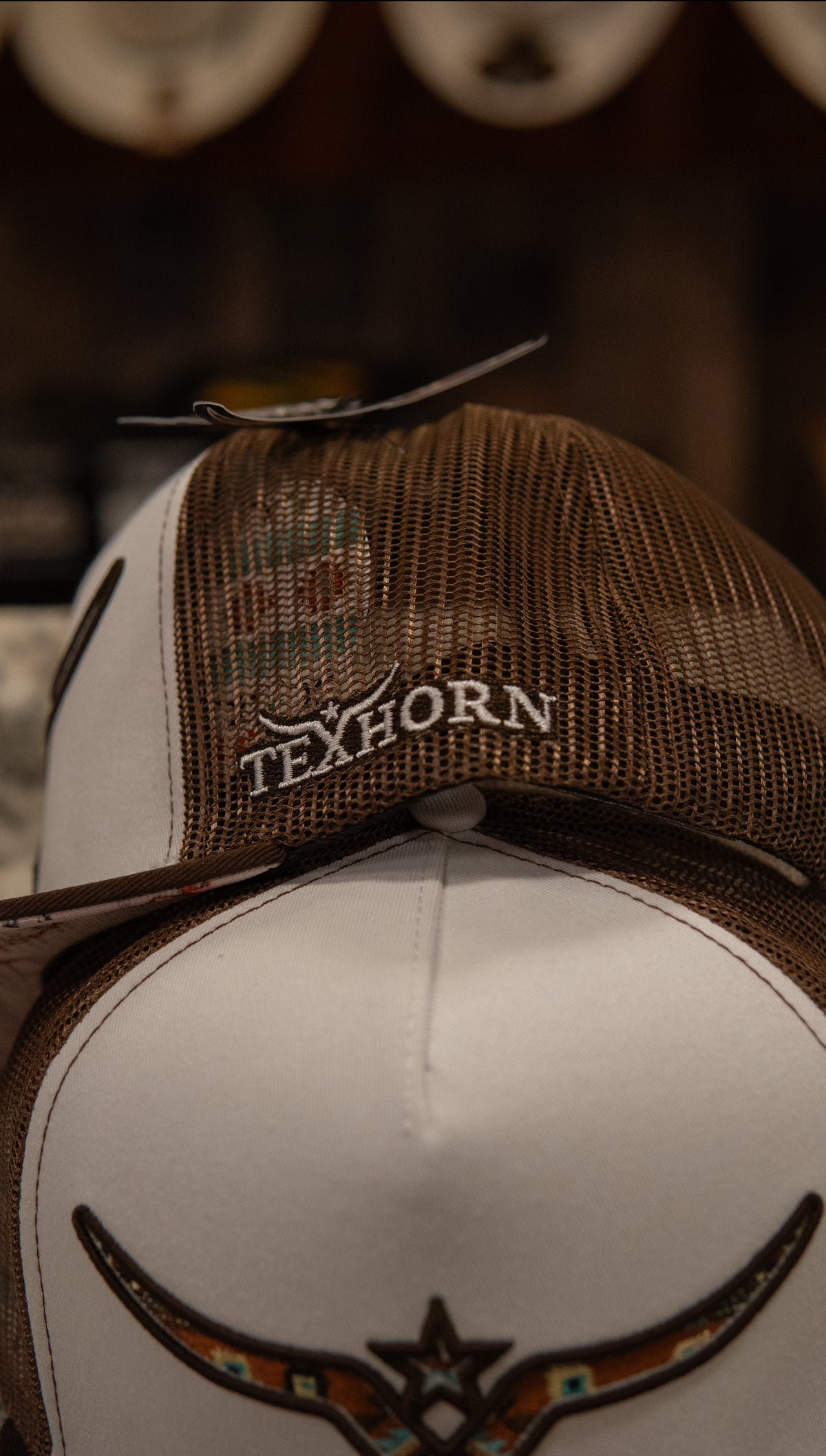 Tex Horn Snapback Cap Browneria