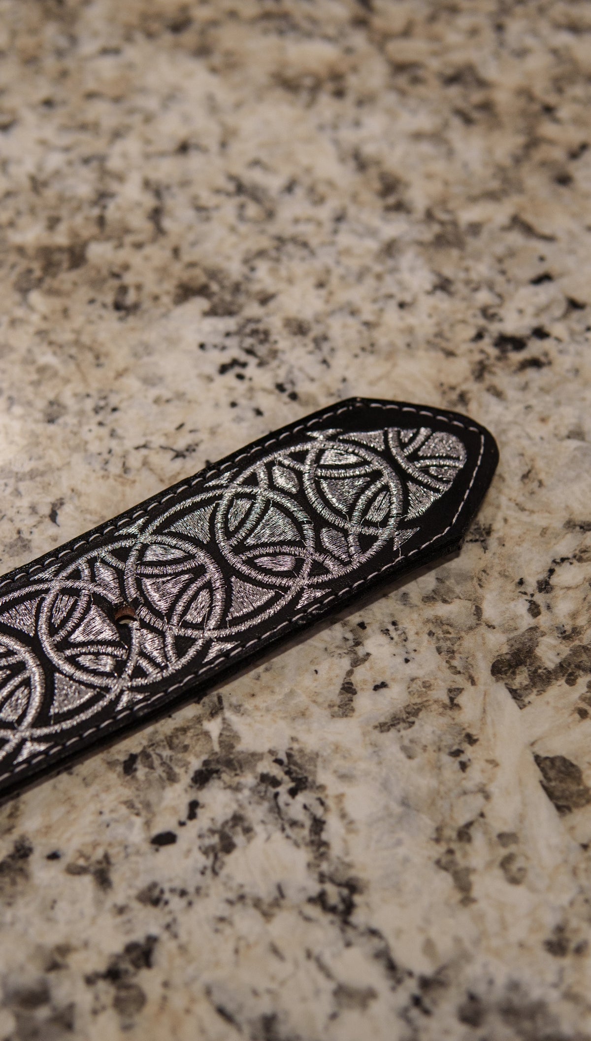 Men’s 2” Belt - Silver Temperest