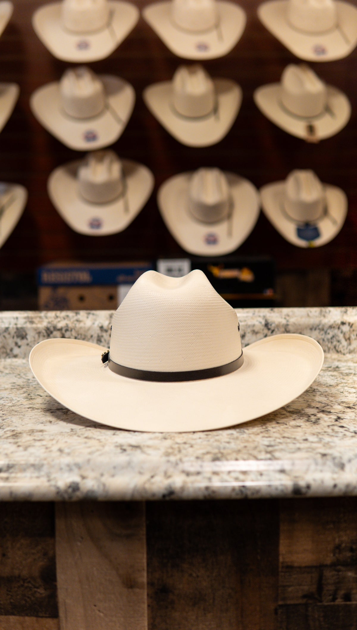 Rocha Hat Sombrero Straw 100X “Ranchero” 4” Brim Hat