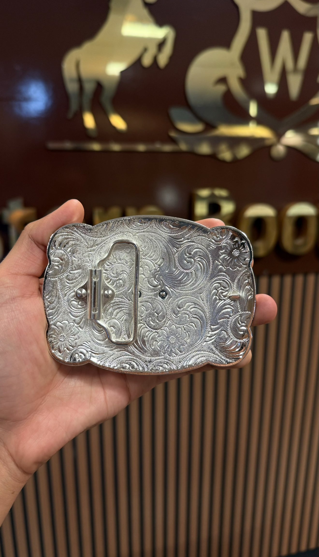 Virgin Mary Organic Rose Gold Buckle
