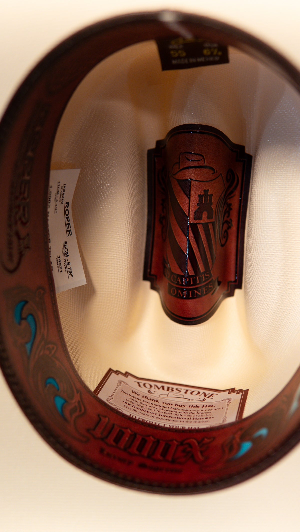Tombstone Sombrero Straw 1,000x Roper Style