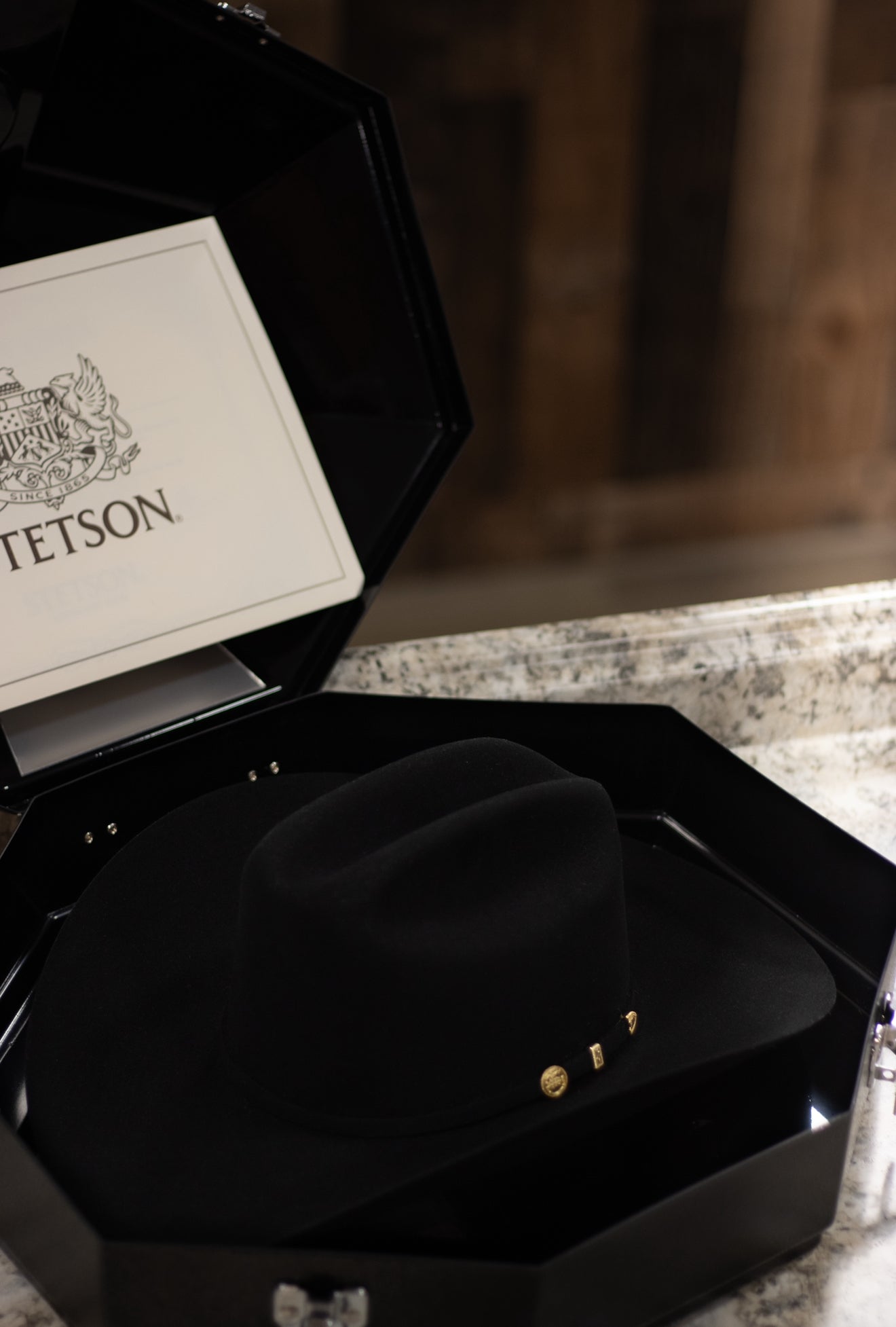 Stetson 100x “El Presidente” Black