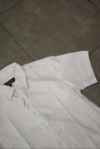 Men’s Moderno Short Sleeve Button Up “White”