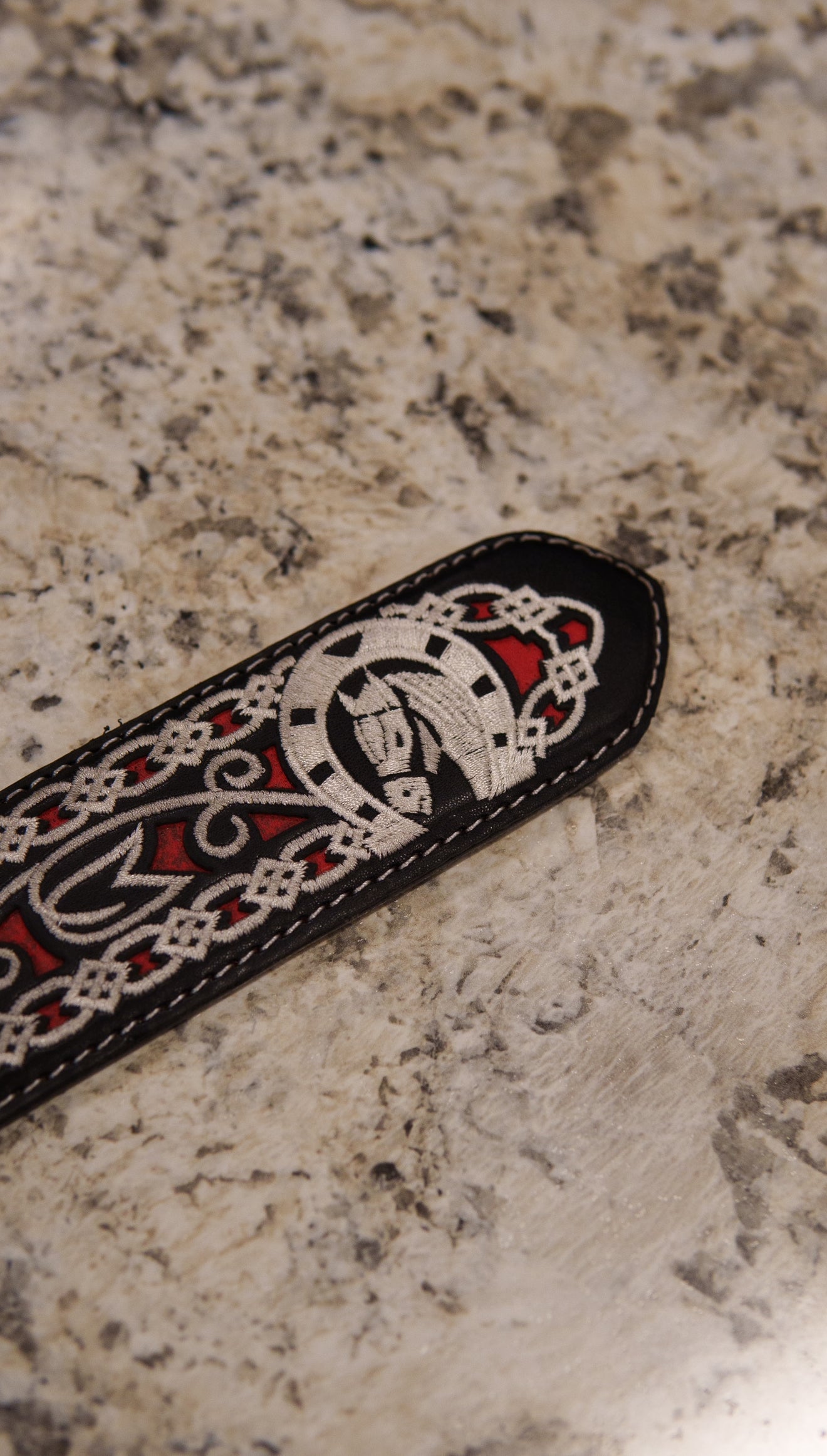 Men’s 2” Belt - Red Horse Head