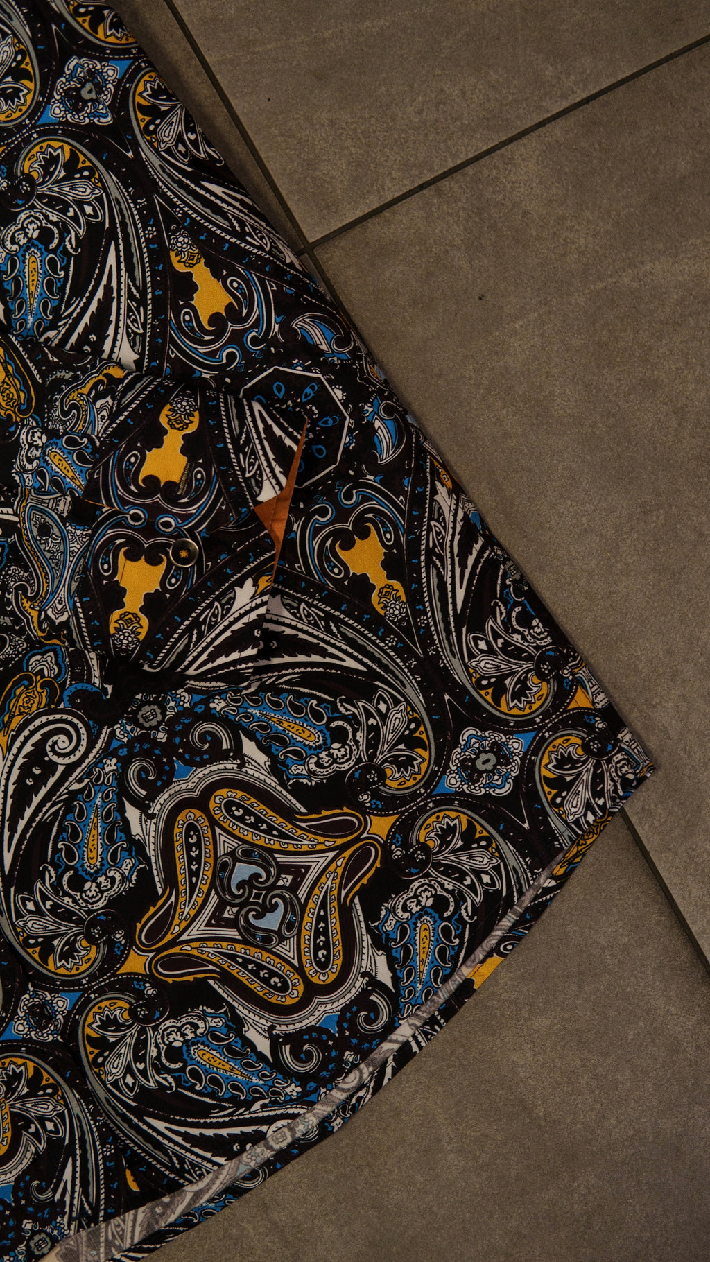 Men’s Printed Long Sleeve Button Up - Gladiator