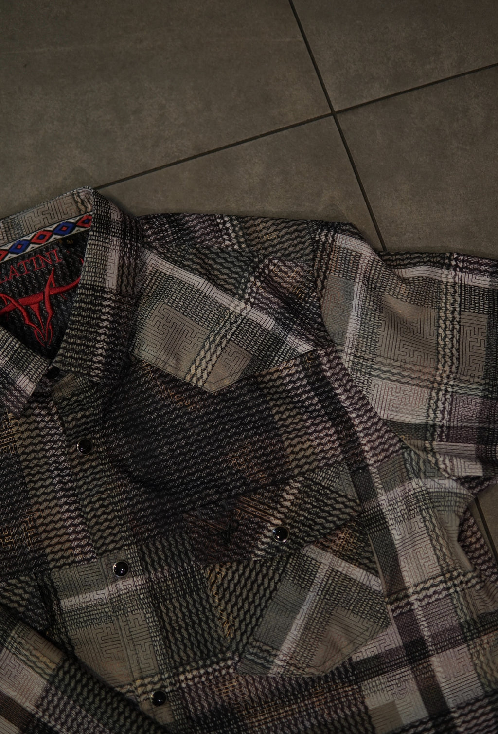 Men’s Printed Long Sleeve Button Up - Alo