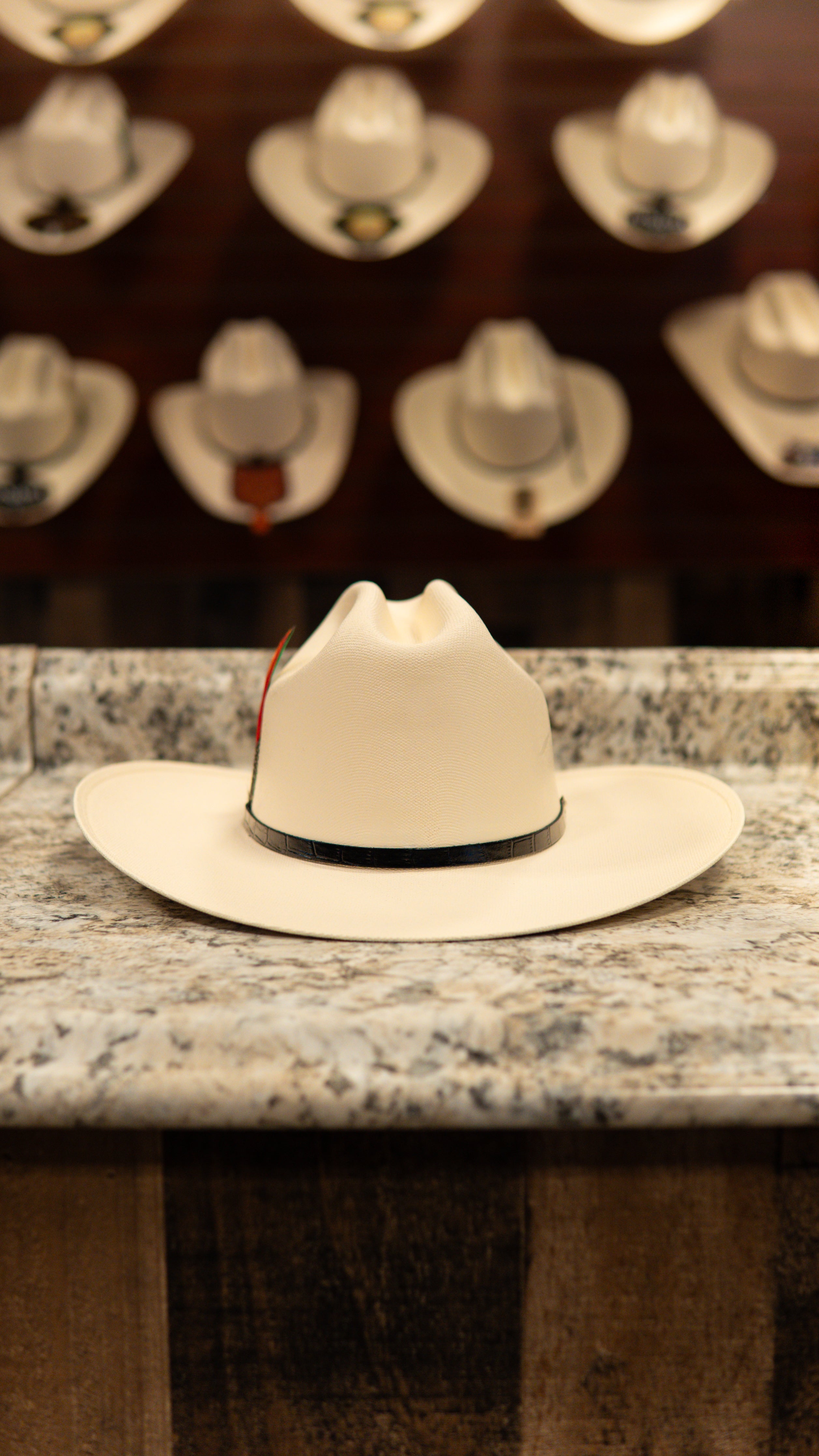 Stone Hat Sombrero Straw 50x Sinaloa Chaparral Style