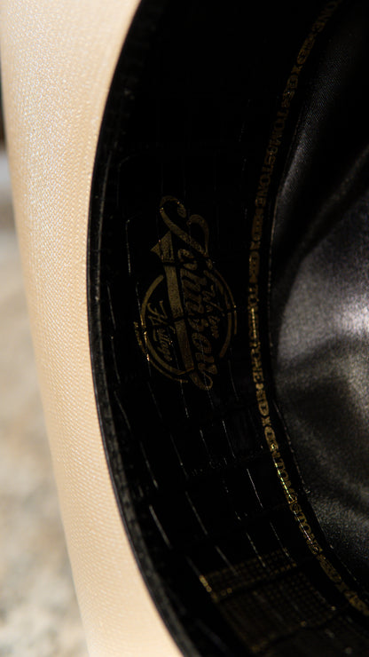 Sombrero Tombstone “Black Crocodile” Edition 1,000X Sombrero Straw Hat