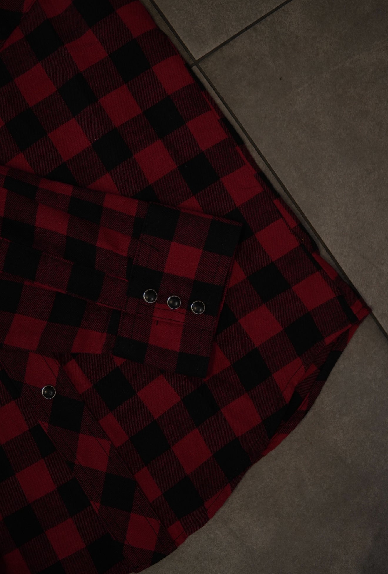 Wrangler Retro Button Up - Red Plaid