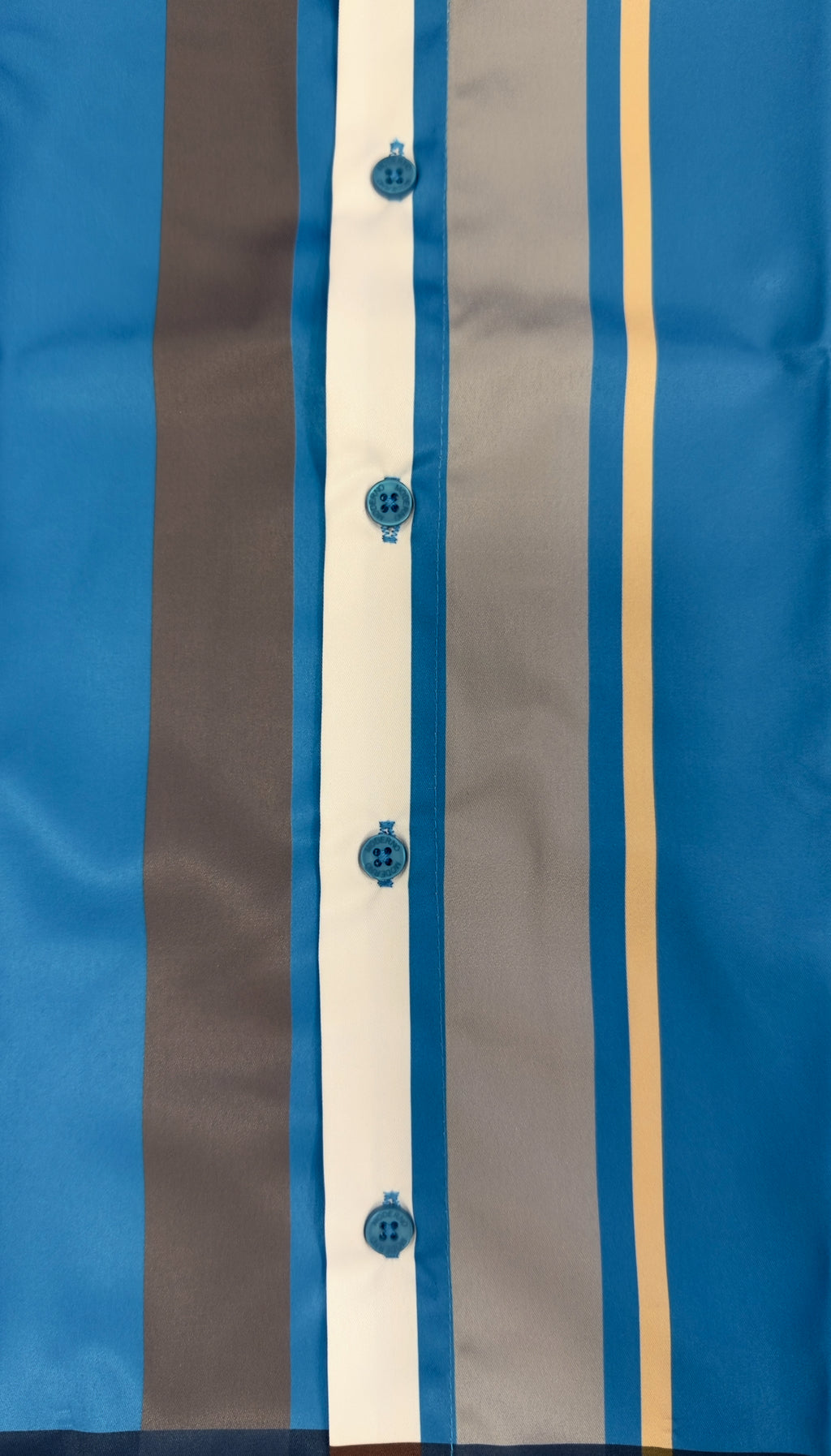 Men’s Short Sleeve Button Up - Blue Lagoon