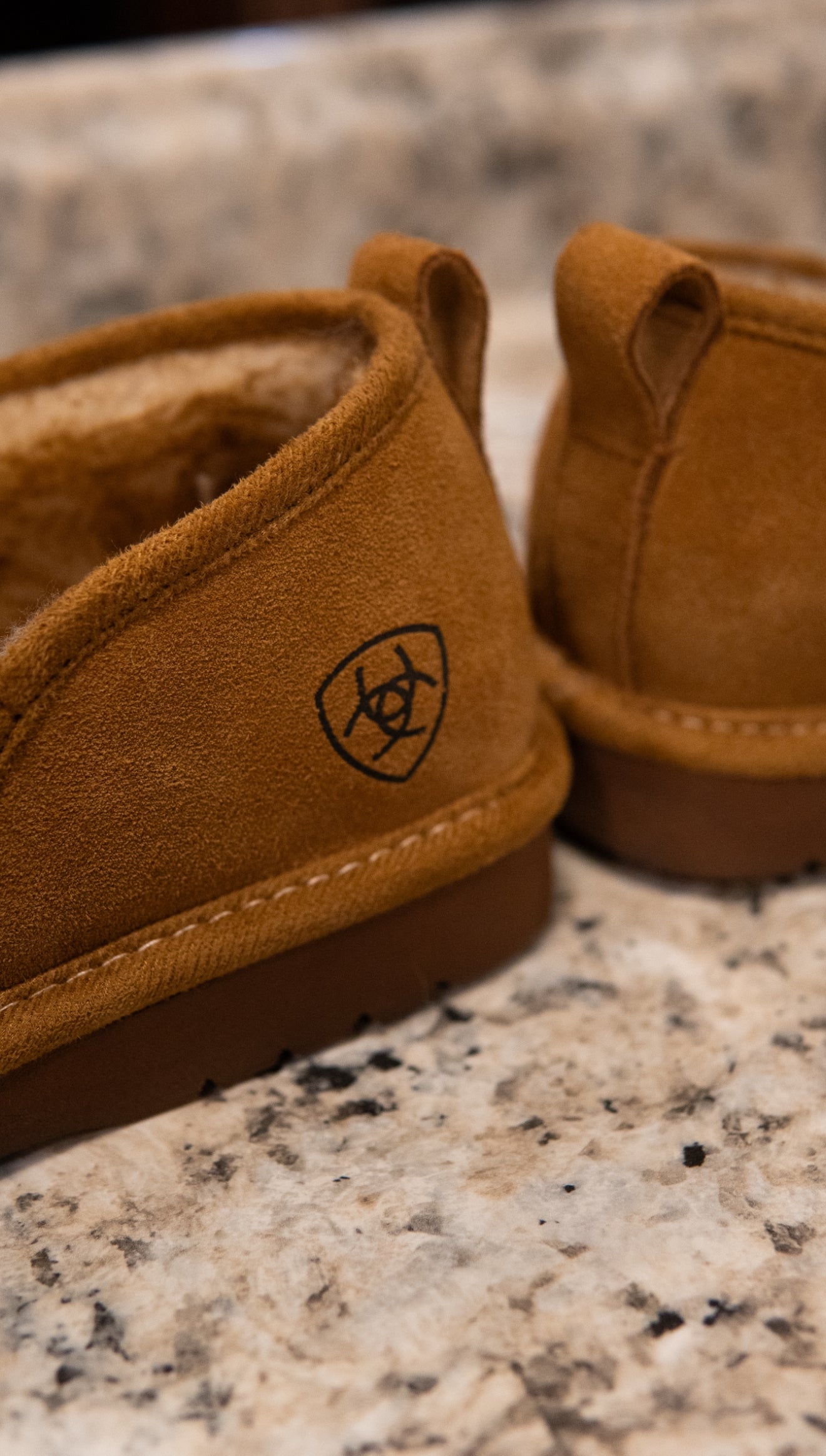 Ariat Lasso Square Toe Slipper Chestnut