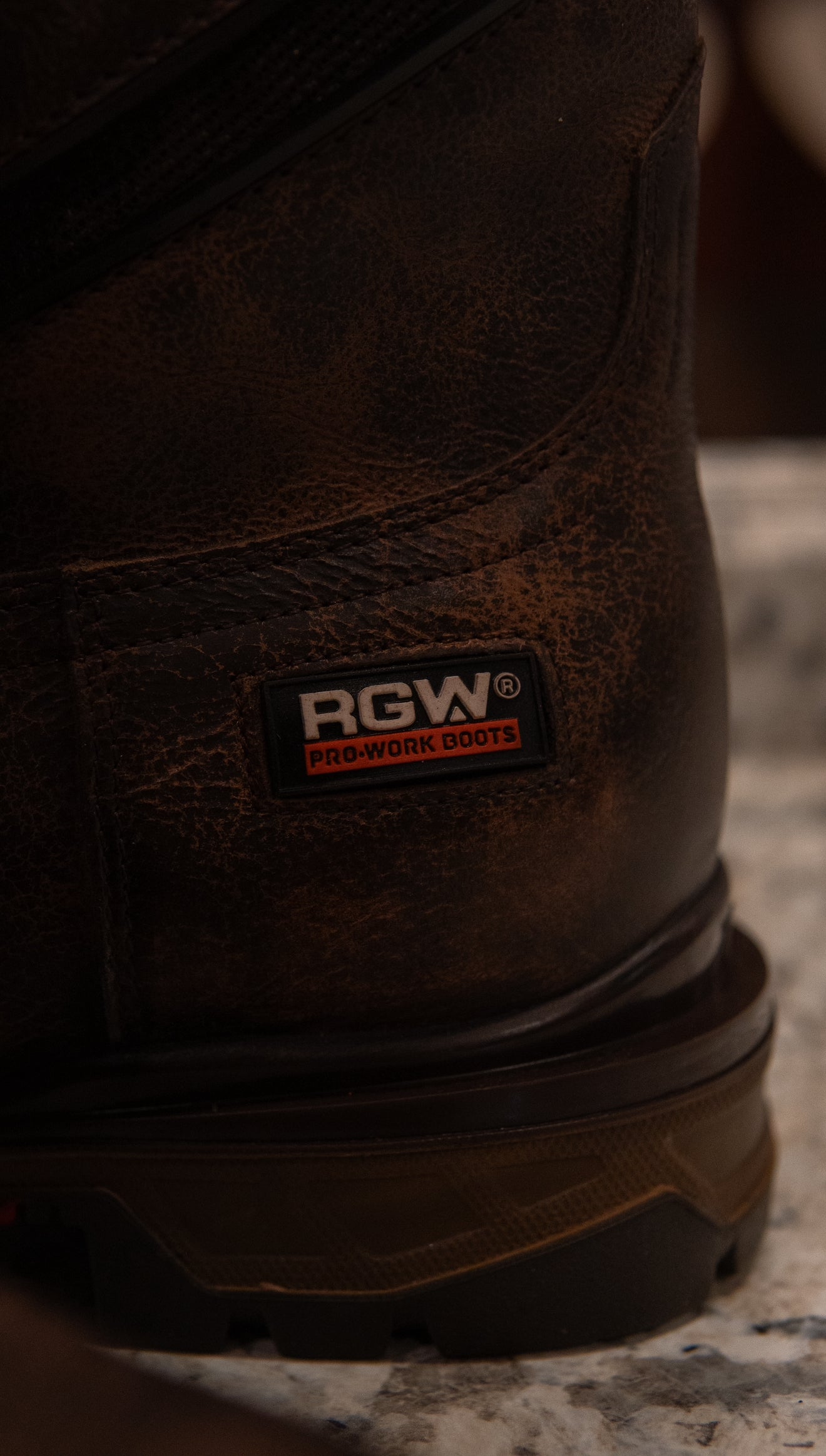 Rio Grande Work Wear Boots - Frontier Defender Tan