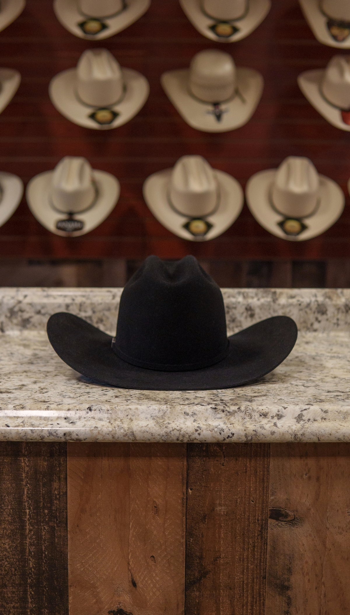 Resistol Black Beaver Felt Hat 5X Five Star