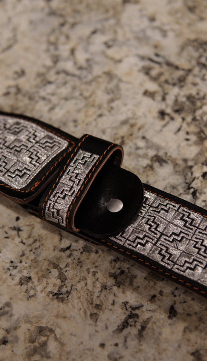 Men’s 2” Belt - Silver Plaque