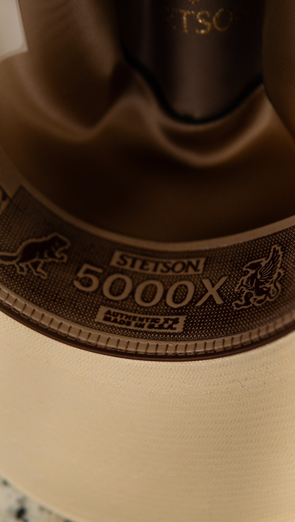 Stetson Straw/Sombrero El Jefe 5,000X Natural