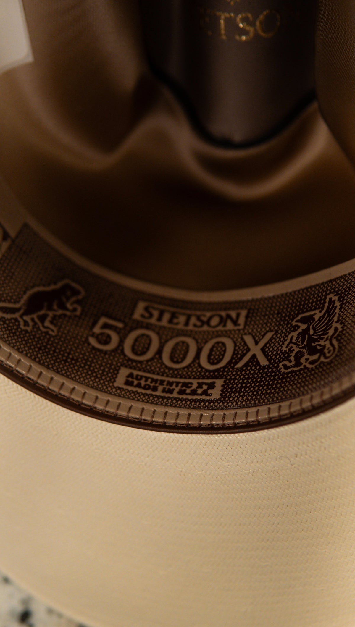 Stetson Straw/Sombrero El Jefe 5,000X Natural