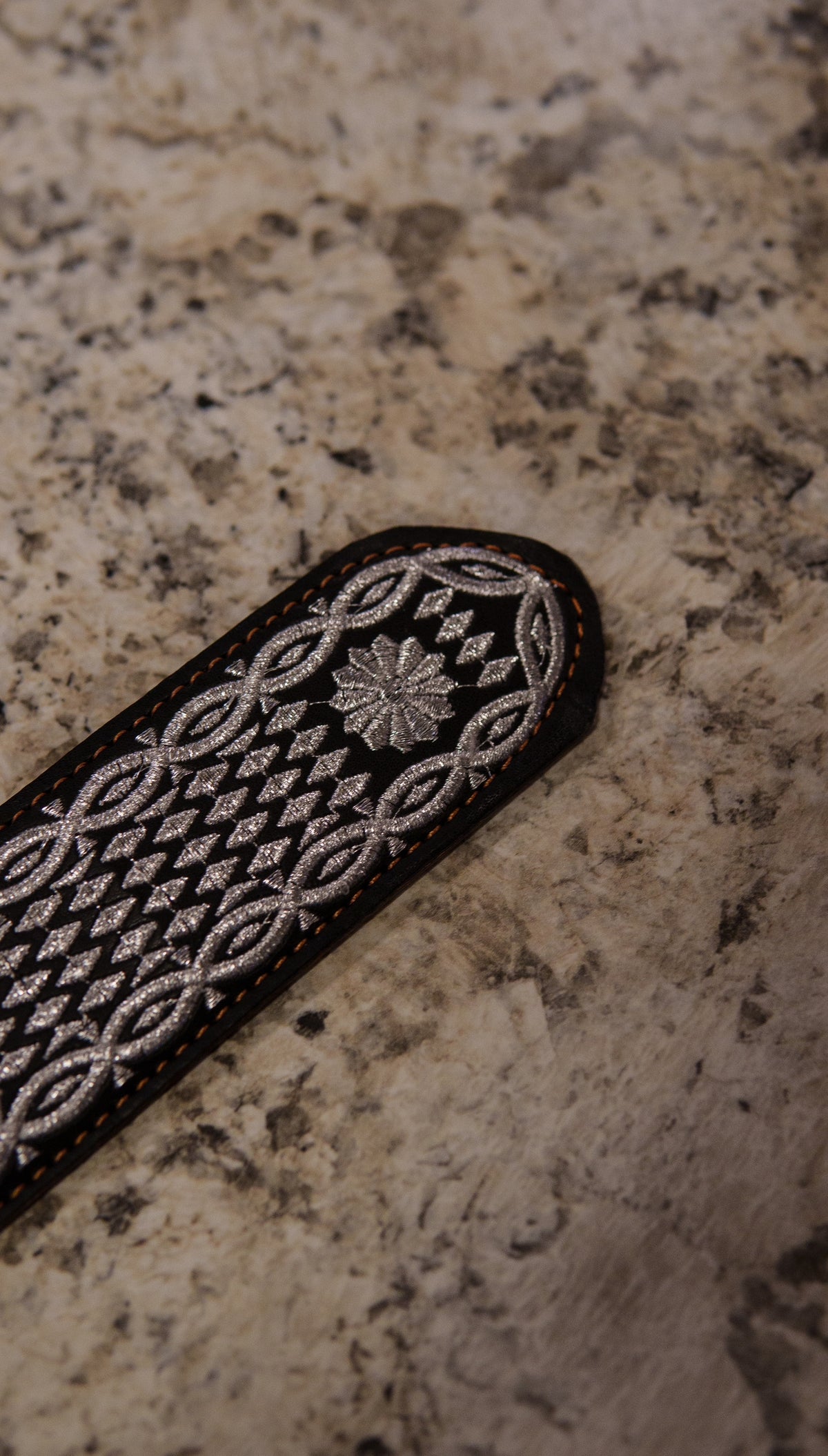 Men’s 2” Belt - Silver Sun