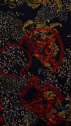 Men’s Printed Long Sleeve Shirt - Dragons Dance