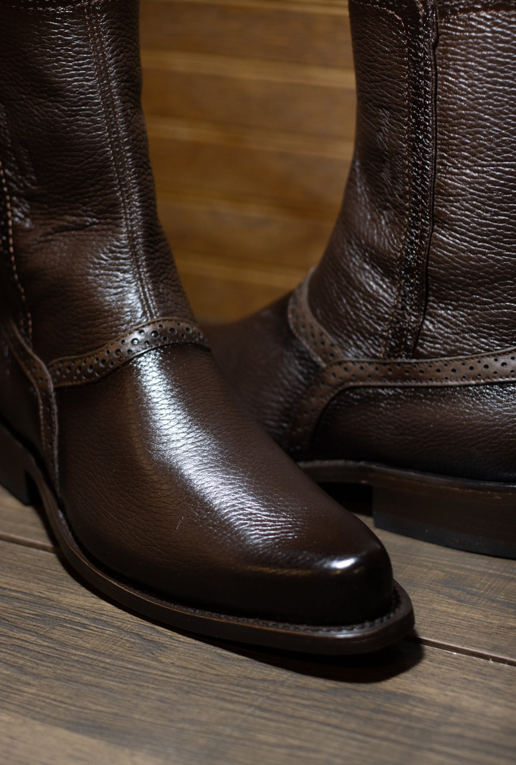 Deer Francia Zipper Botin “Faded Brown”