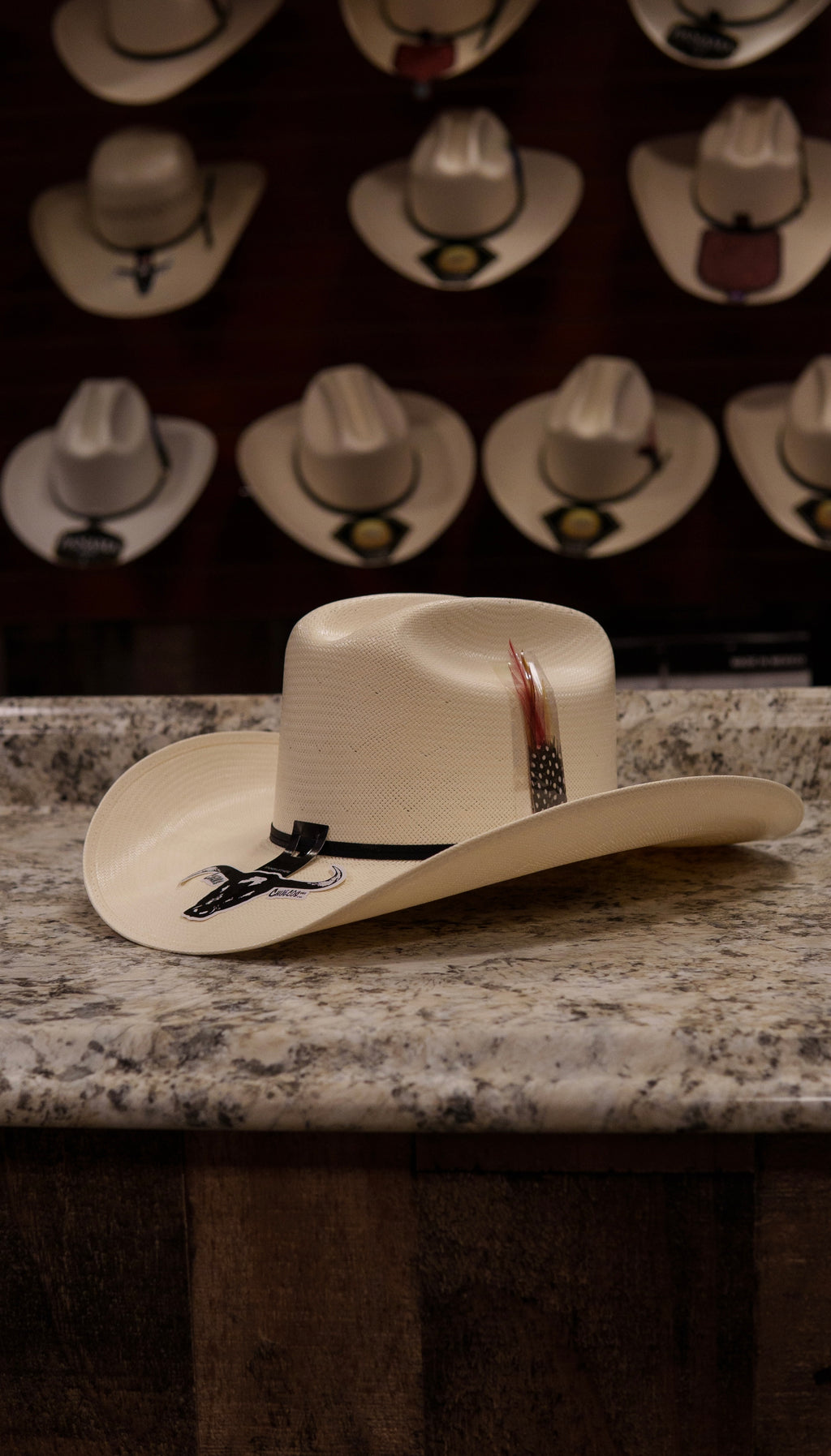 Cuernos Chuecos Sombrero 100x