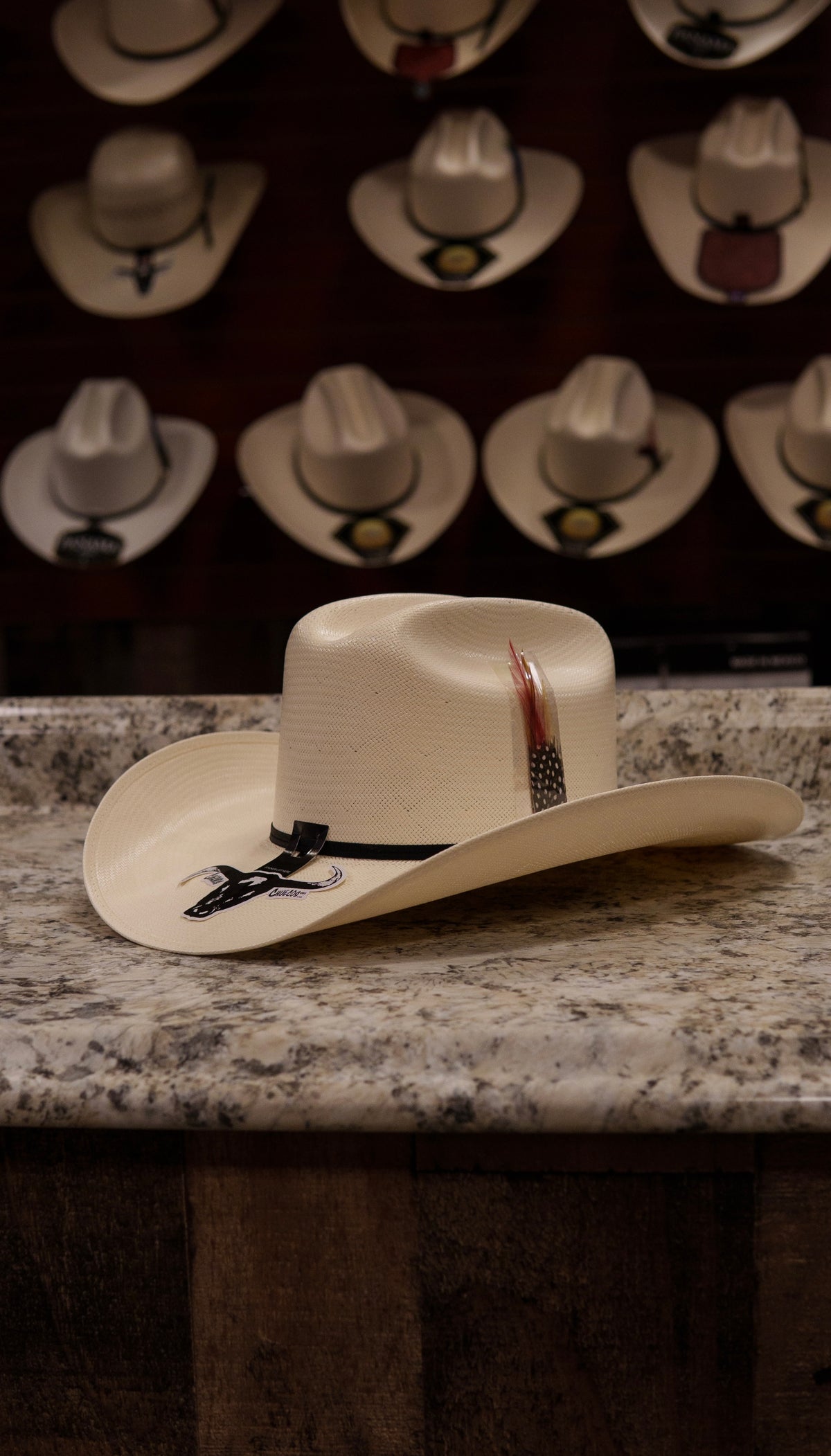 Cuernos Chuecos 100X George 4” Brim Sombrero