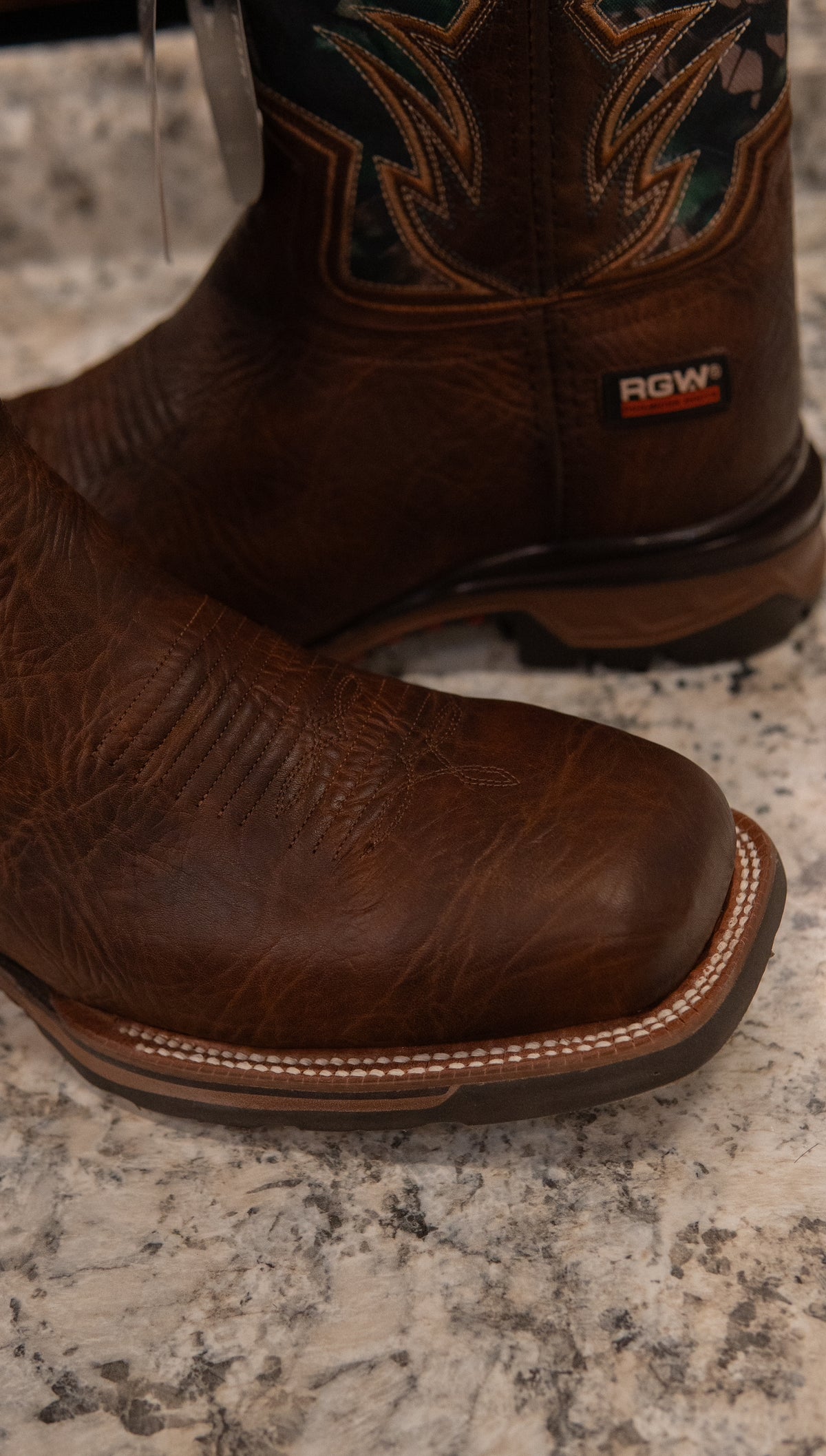 Rio Grande Men's Work Wear Boots Bown Boots