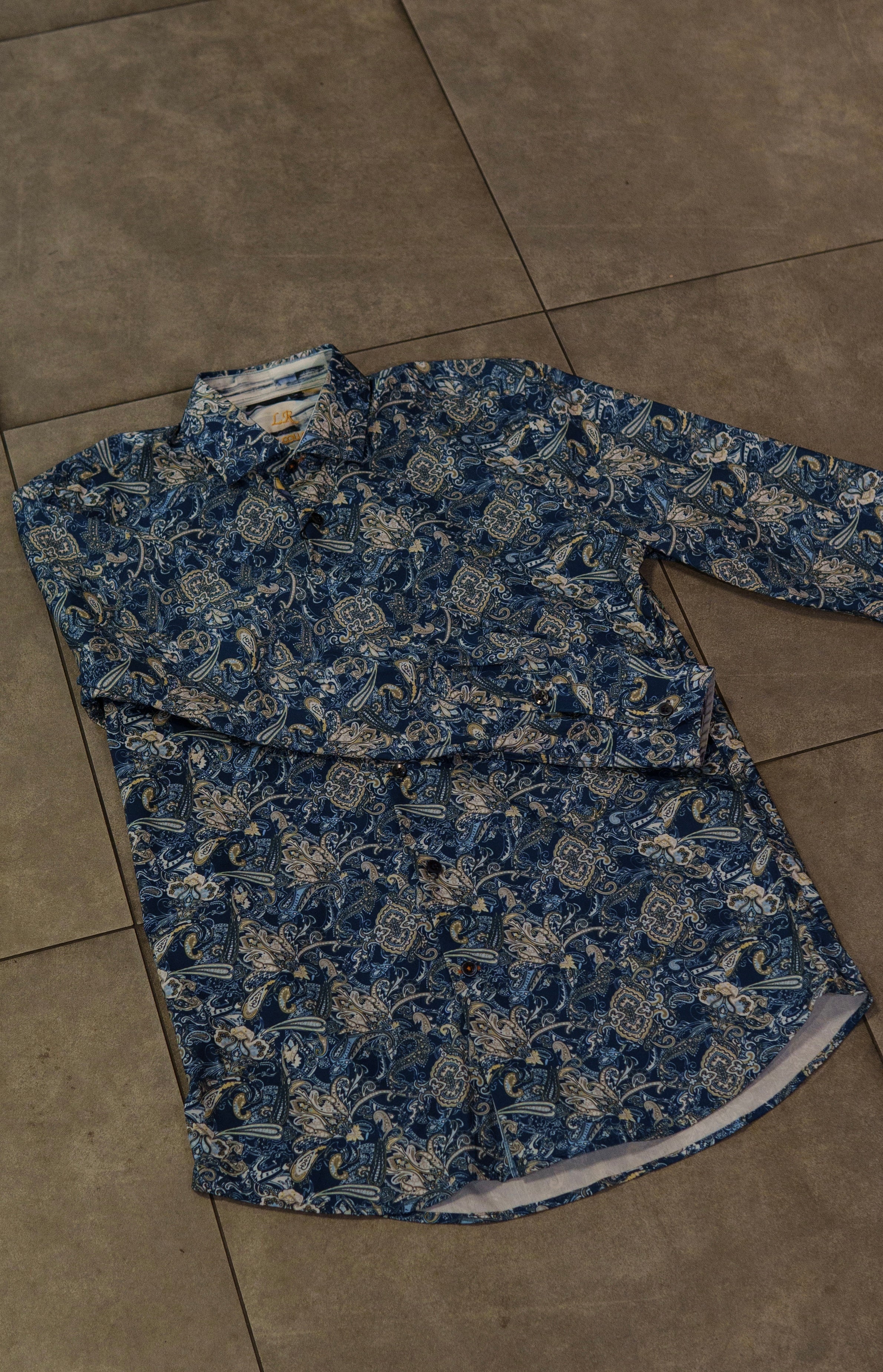 Men’s Printed Long Sleeve - Bionic Paisley