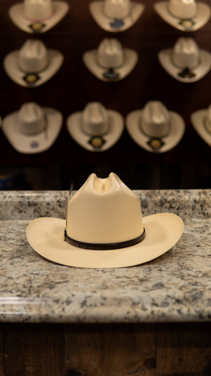 Sombrero Tombstone 10,000X “Choco Avestruz” Edition Sombrero Straw Hat