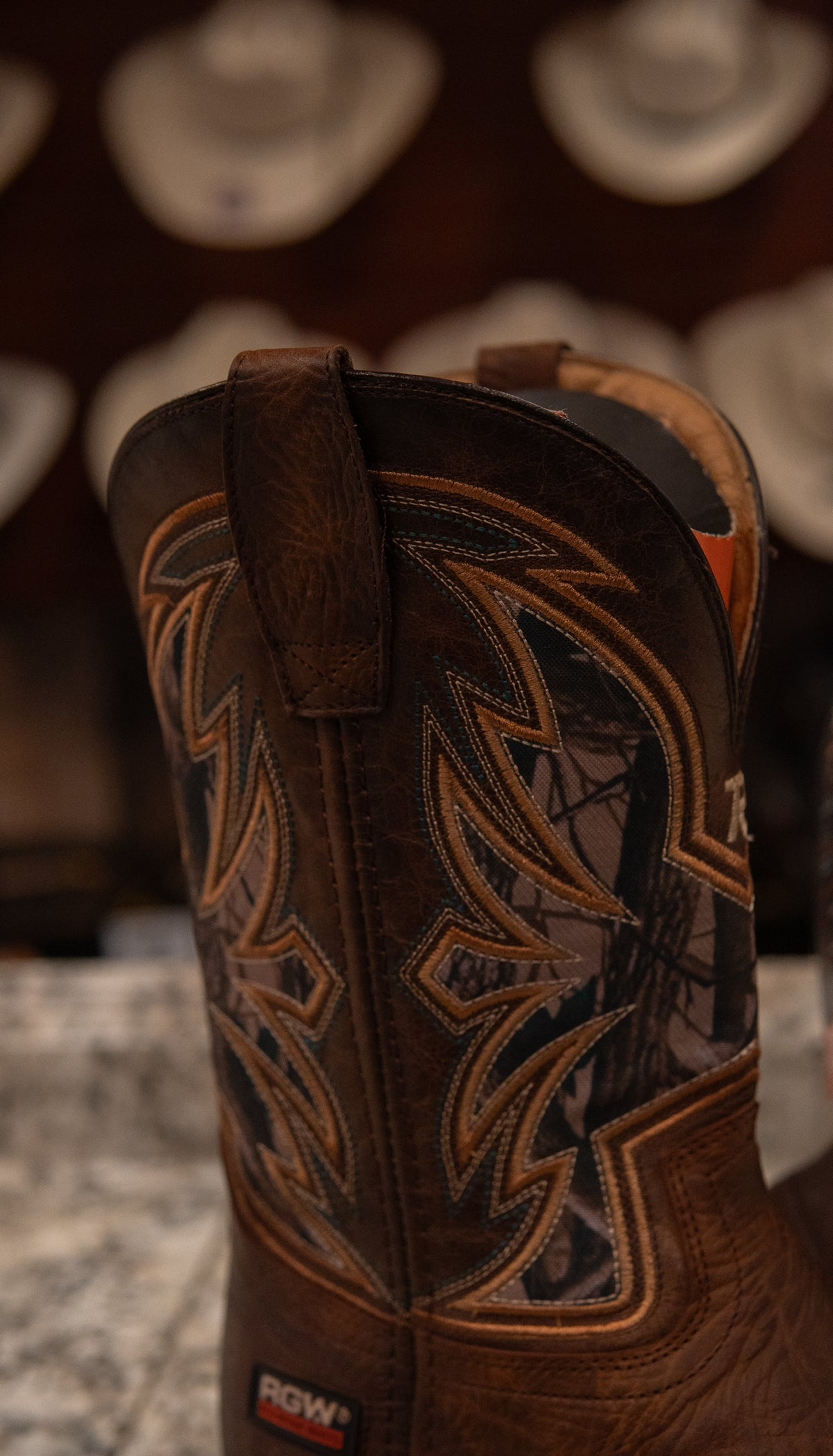 Rio Grande Men's Work Wear Boots Bown Boots