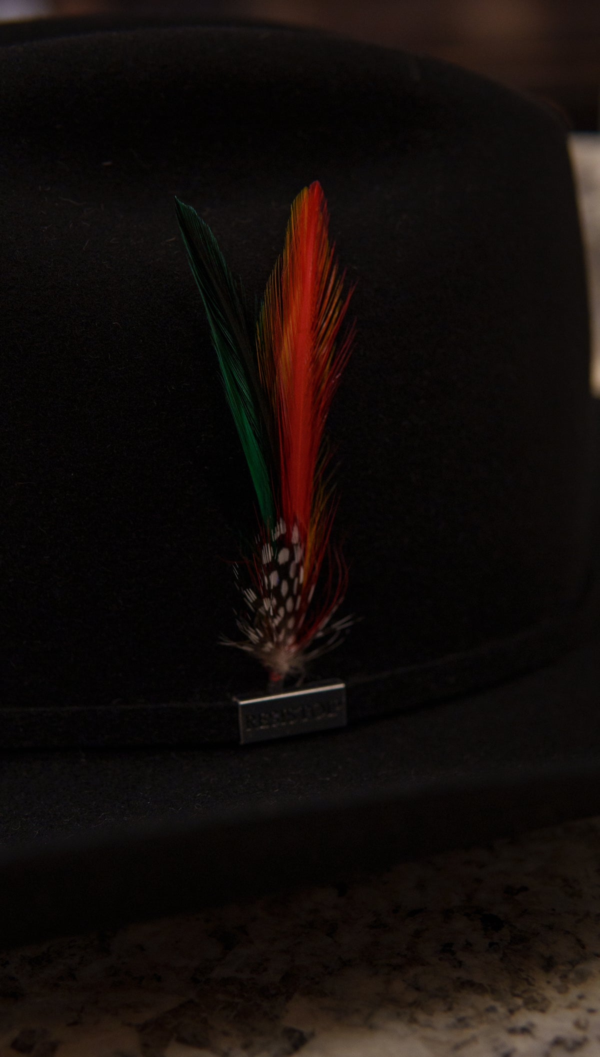 Resistol Black Beaver Felt Hat 5X Five Star