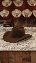 Resistol Chocolate Beaver Felt Hat 5X Five Star