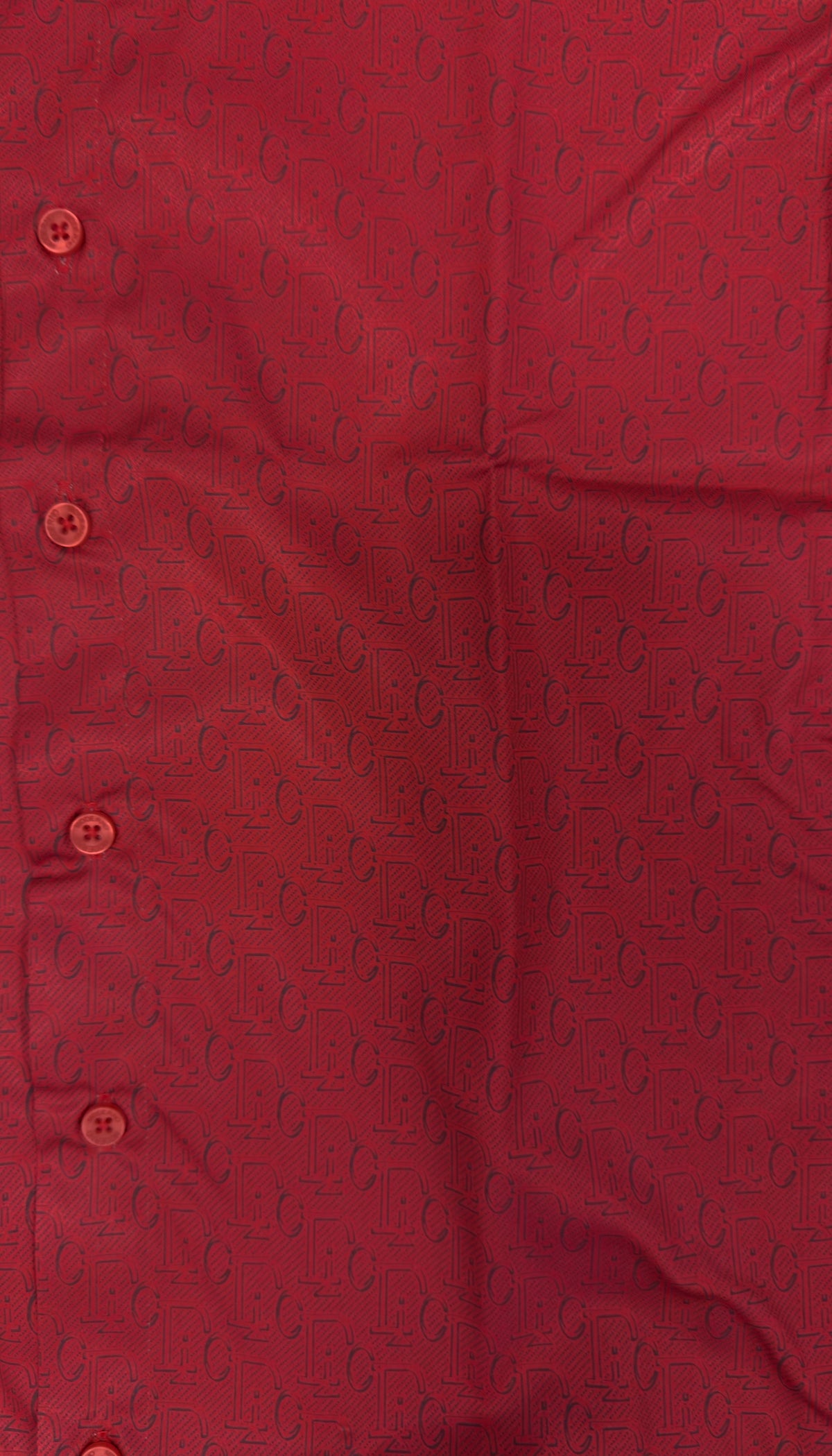 Men’s Moderno Short Sleeve Button Up “Blood Royal”