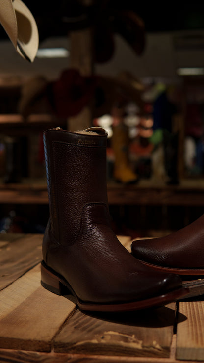 WBF Men’s Monaco “Cafe” Dubai Toe Boot
