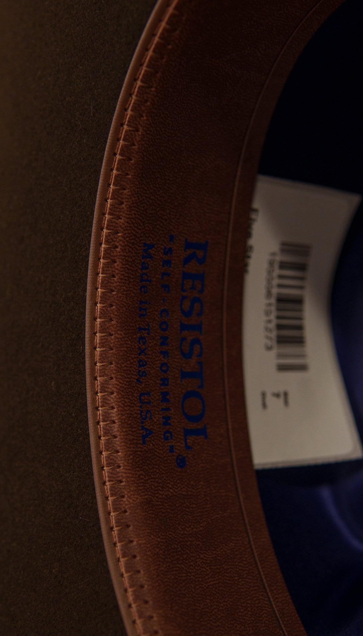 Resistol Chocolate Beaver Felt Hat 5X Five Star