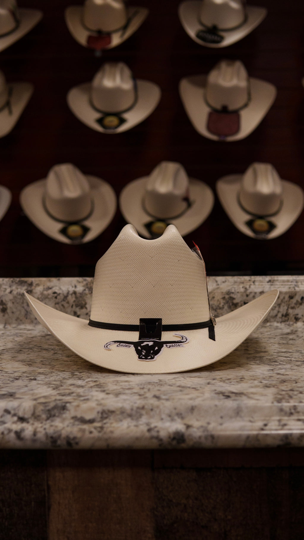 Cuernos Chuecos Sombrero 100x