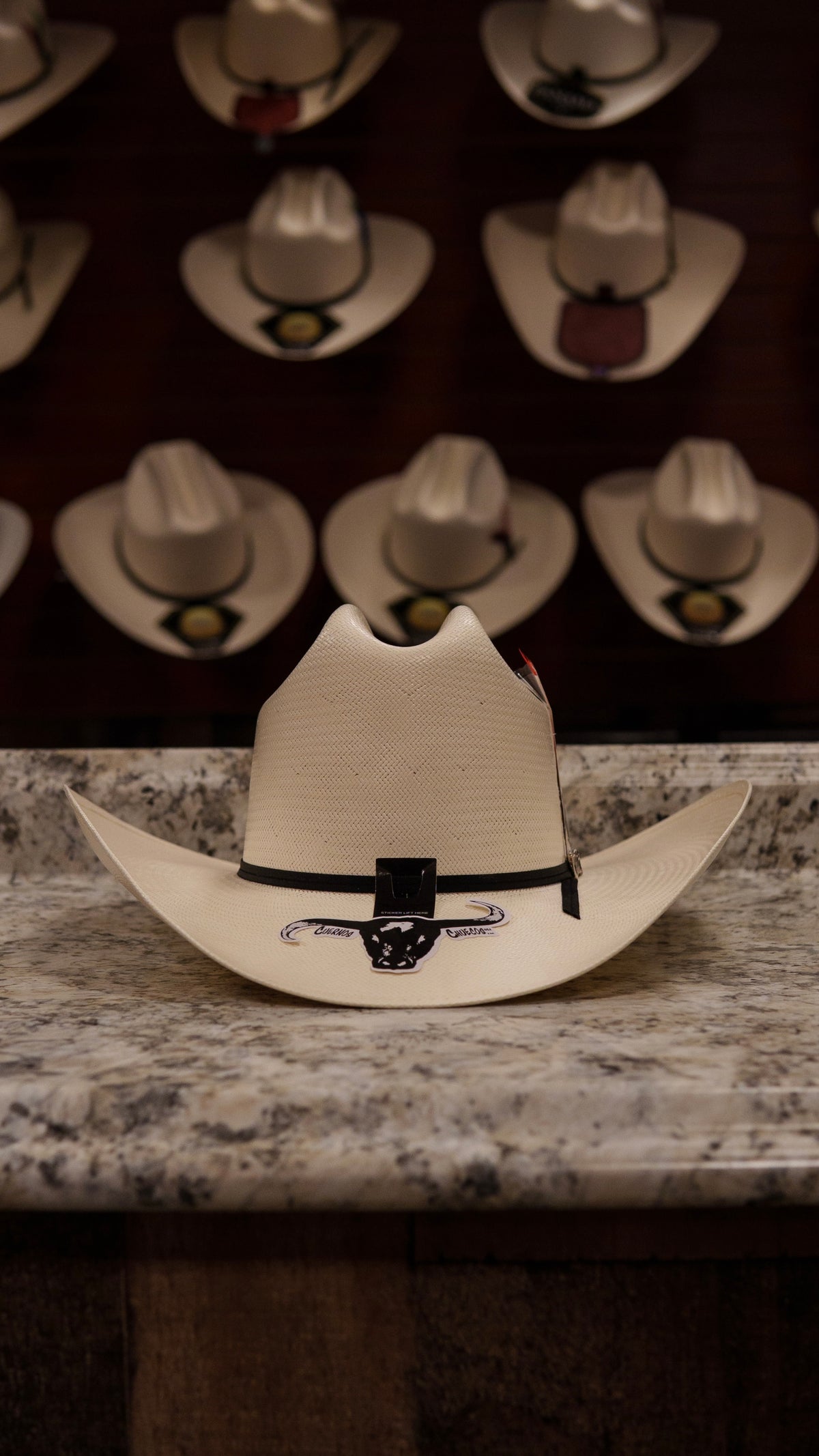 Cuernos Chuecos 100X George 4” Brim Sombrero