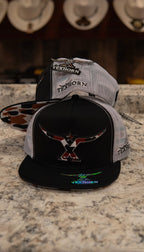 Tex Horn Snapback Cap Spotted Brim