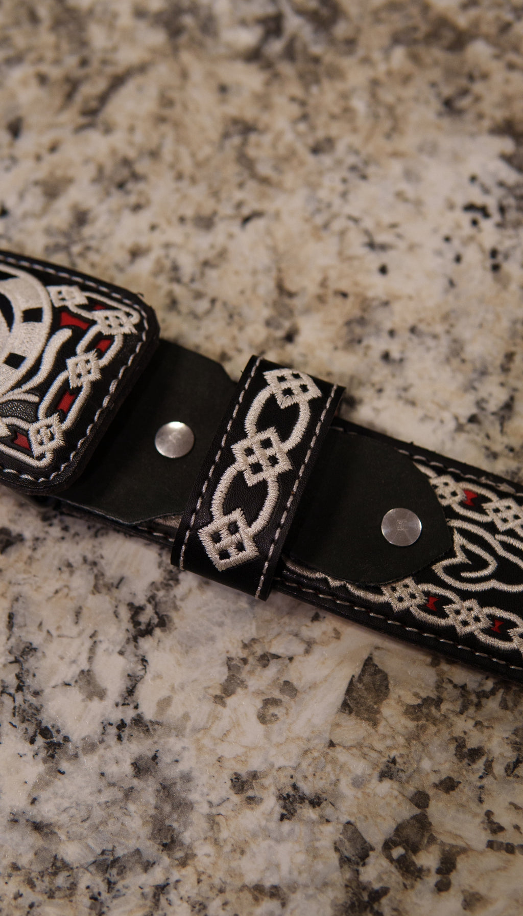 Men’s 2” Belt - Red Horse Head