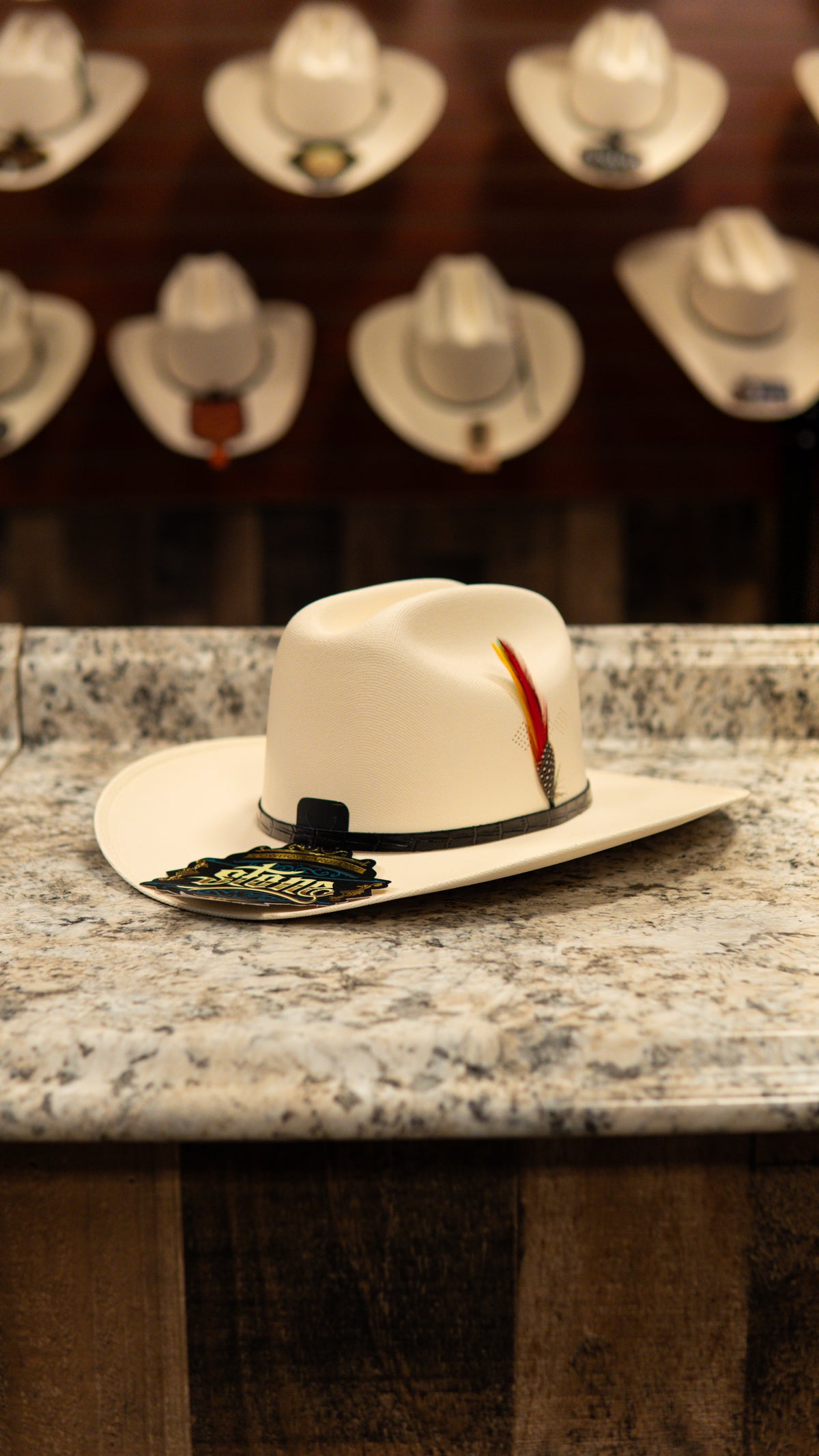 Stone Hat Sombrero Straw 50x Sinaloa Chaparral Style
