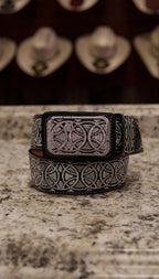 Men’s 2” Belt - Silver Temperest
