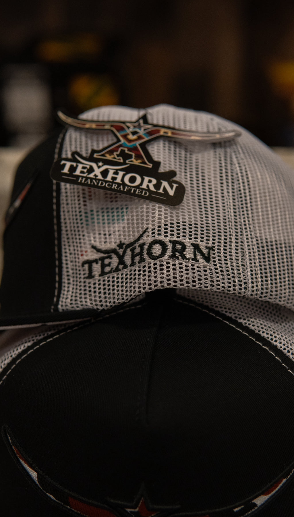Tex Horn Cap - Spotted Brim