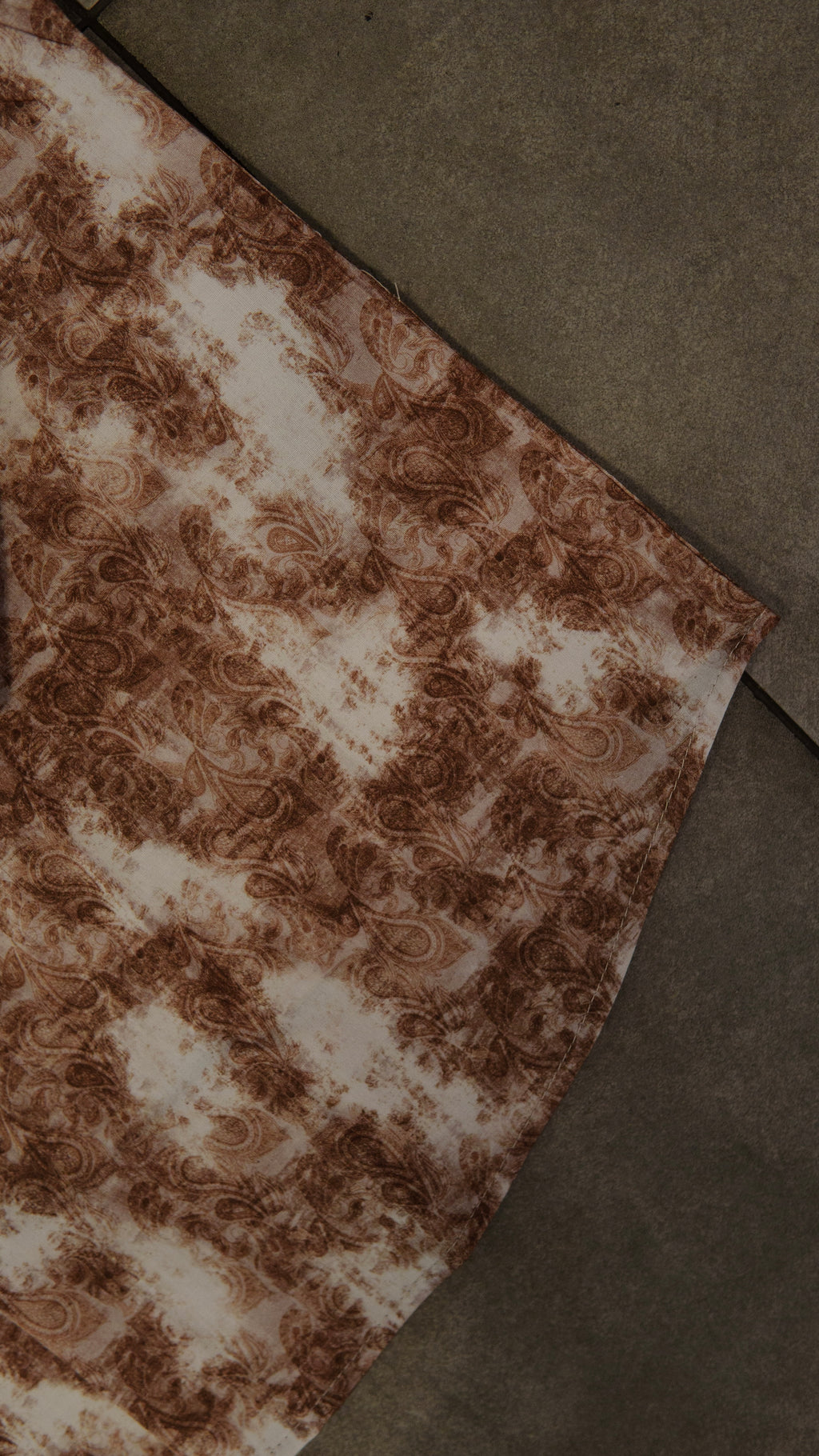 Men’s Printed Long Sleeve Button Up - Darude Sandstorm