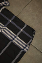 Men’s Moderno Short Sleeve Button Up Purple Plaid