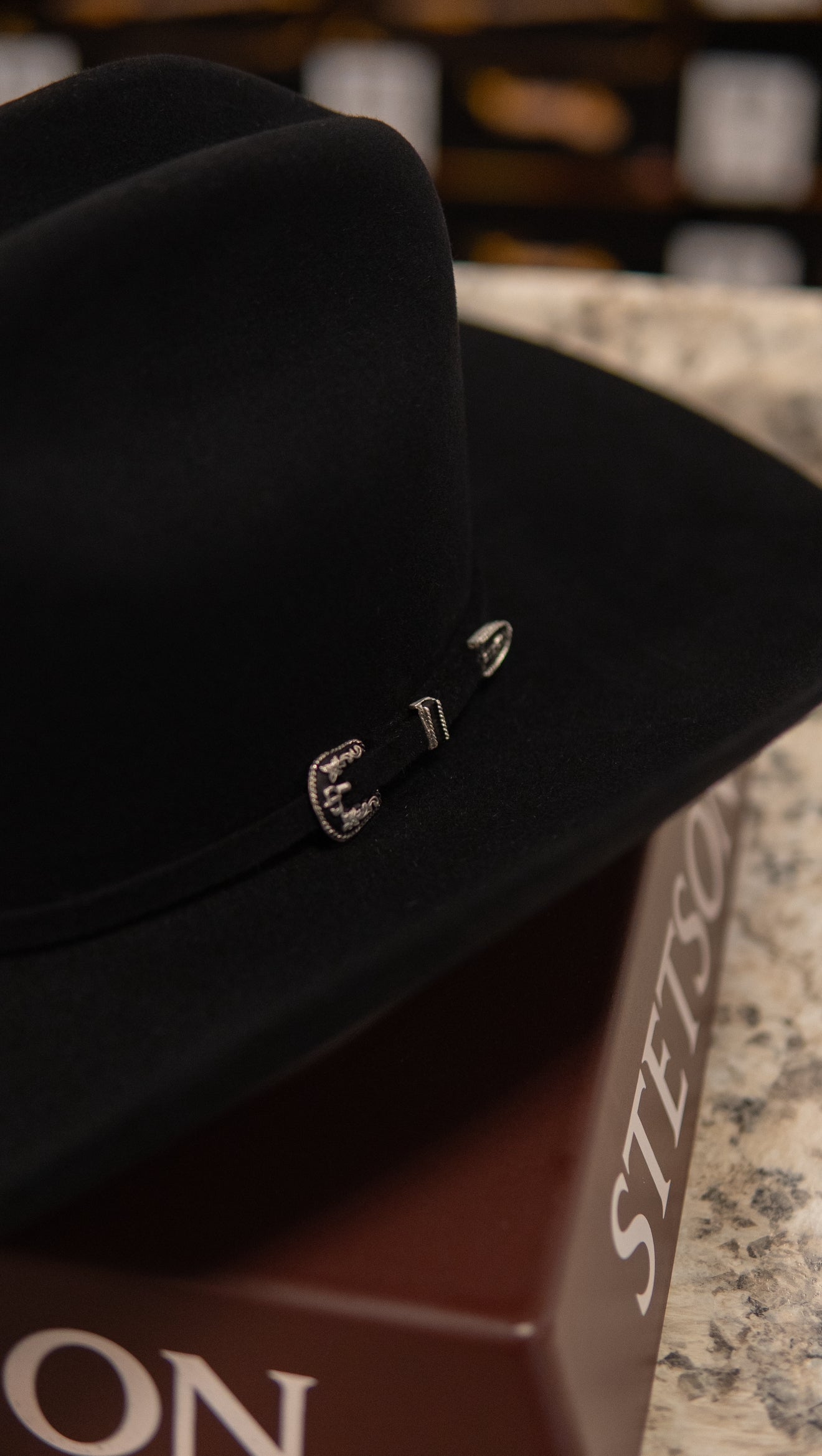 Stetson 250th 6X Skyline Black Felt Hat