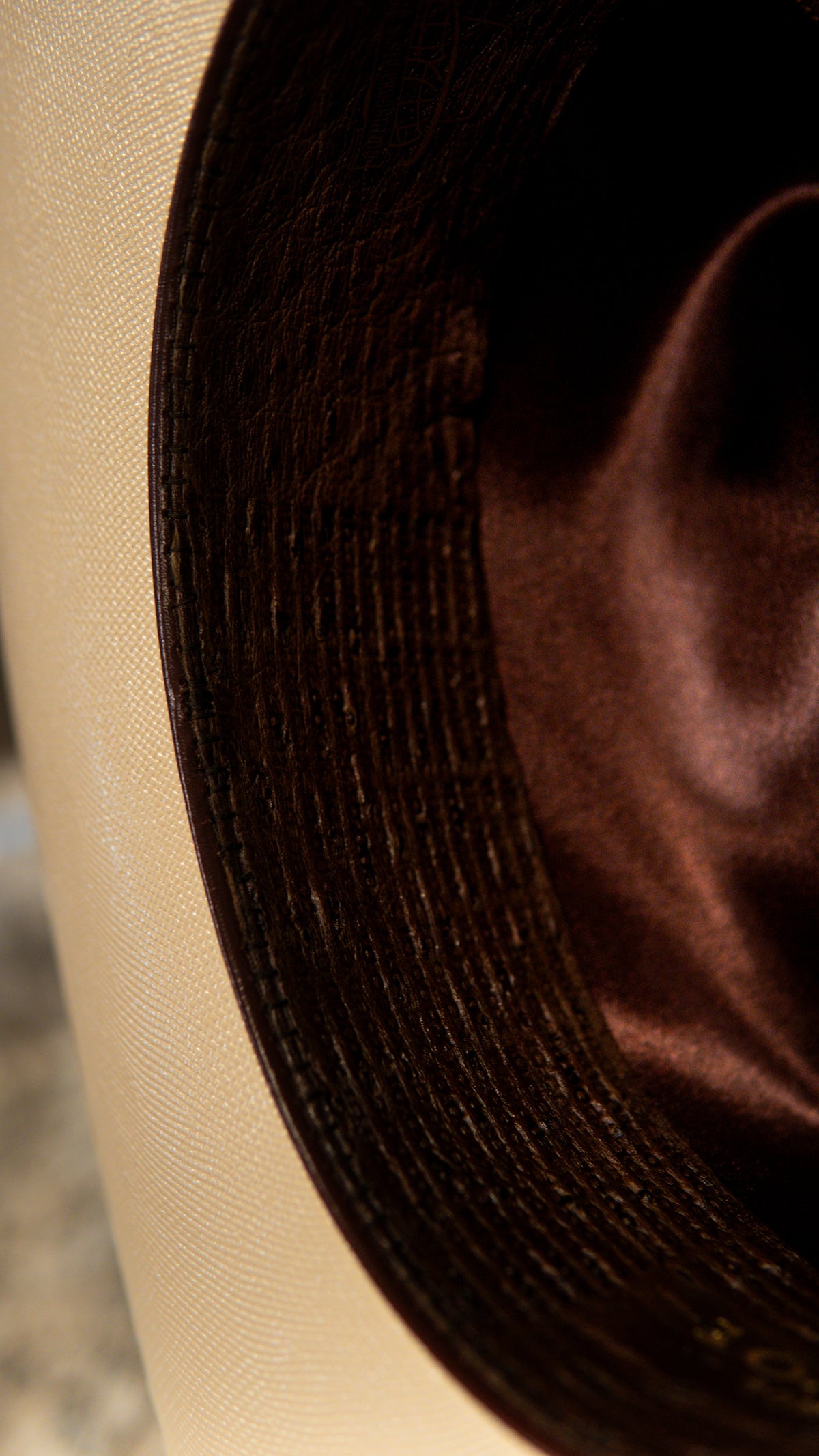 Sombrero Tombstone 10,000X “Choco Avestruz” Edition Sombrero Straw Hat