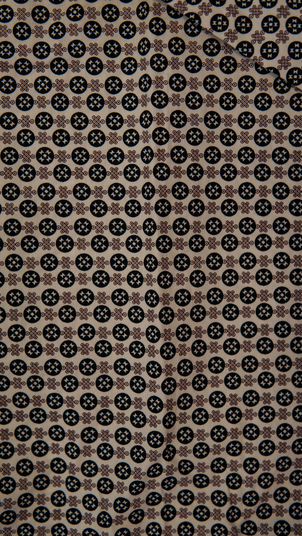 Men’s Printed Long Sleeve Button Up - Pistachio