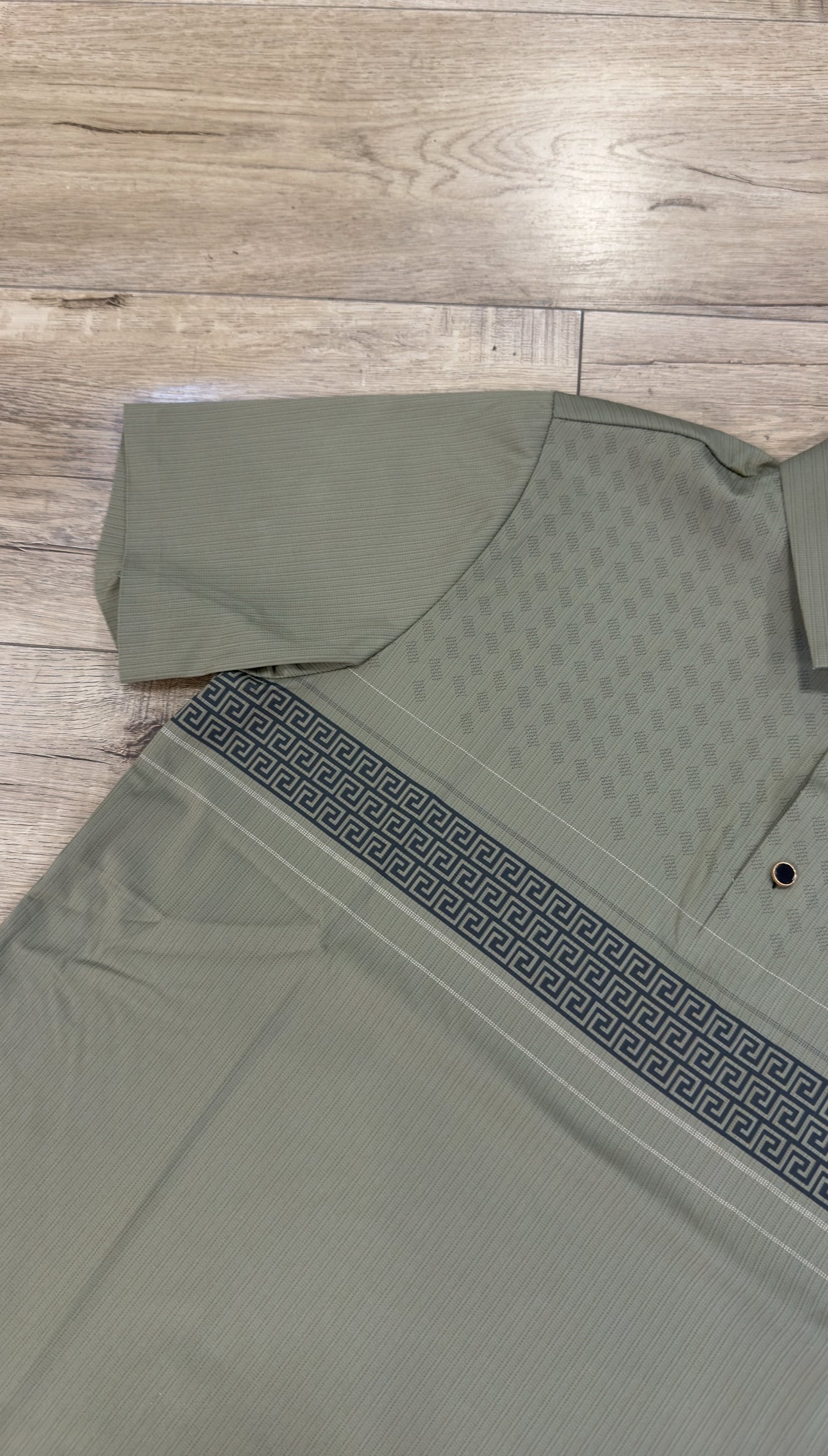 Men’s Polo Button Up - Olives Empire