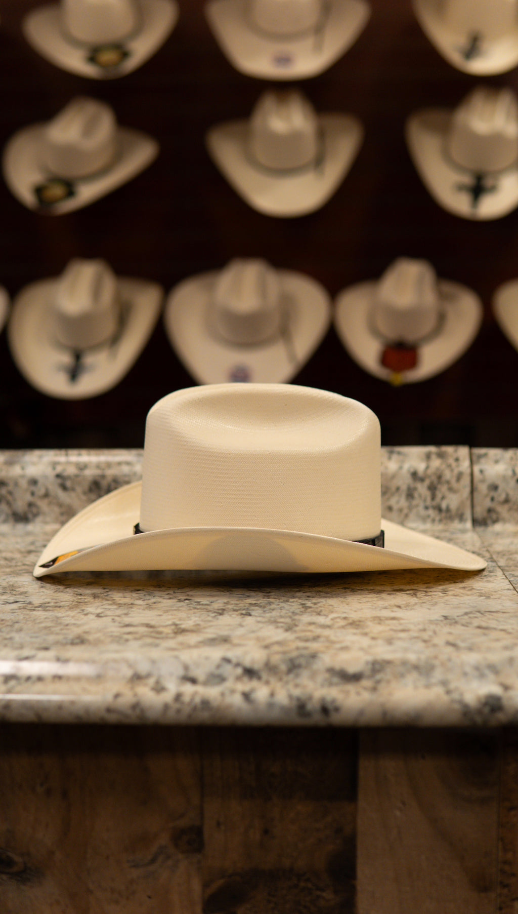 Stetson Straw/Sombrero El Jefe 5,000X Natural