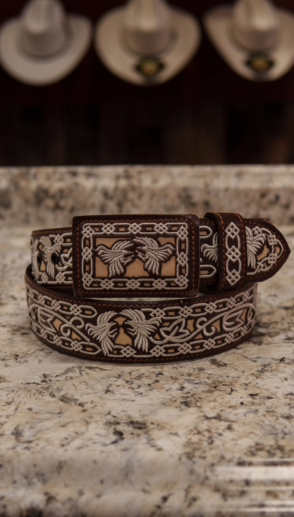 Men’s 2” Belt - Rooster Cage